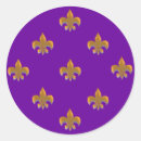 Recherche de fleur lis autocollants Symbole français