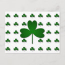 Recherche de shamrocks cartes postales Irlandais