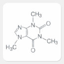 Recherche de caféine autocollants Science
