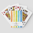 Recherche de arc en ciel jeux de cartes Monogramme