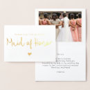 Recherche de domestique vœux cartes Maid of honor