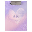 Suche nach rosa herzen klemmbrett Monogramm