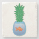Suche nach ananas untersetzer Gold