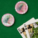 Recherche de feuille jetons poker Vert