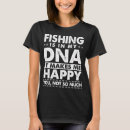 Recherche de pêche de la citation tshirts Eau