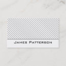 Recherche de minimalisme cartes visite Rayures