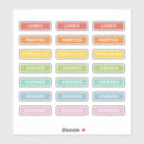 Recherche de jeudi autocollants Jour