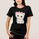 Suche nach weißes kätzchen tshirts Kawaii