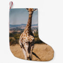 Recherche de girafes chaussette de noël Sauvage