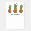 Recherche de ananas post its Fruits