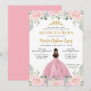 Recherche de quinceanera espagnol invitations Rose pâle