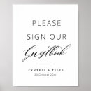 Recherche de guest book sign posters Noir et blanc