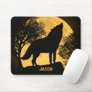 Recherche de lune loup tapis souris Noir