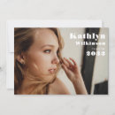 Recherche de chic graduation invitations Simple
