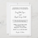 Recherche de motif simple invitations Typographie