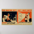 Suche nach abwasser poster Krieg
