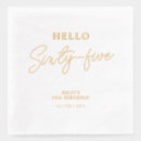 Recherche de anniversaire de 65 ans serviettes Célébration