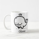Recherche de baleine de kawaii tasses Vie marine