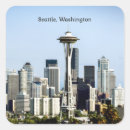 Recherche de seattle autocollants Paysage urbain