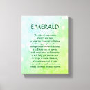 Suche nach smaragd kunst Leinwand