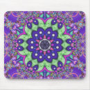 Recherche de fleur mandala tapis souris Unique