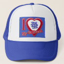 Recherche de bleu profond casquettes Amour