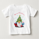 Recherche de noël drôle bébé tshirts Dessin animé