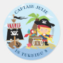 Recherche de anniversaire de pirate autocollants Pour enfants