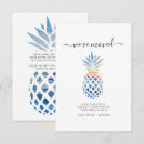 Recherche de ananas moderne invitations Aquarelle