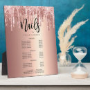 Recherche de métallique plaques Rose