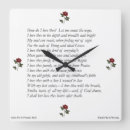 Recherche de poemm horloges Célèbre
