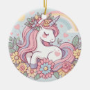 Recherche de animaux imaginaires ornements Licorne