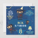 Recherche de ninja anniversaire invitations Fête