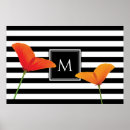 Recherche de rayures noires et blanches posters Rayé