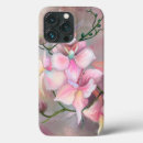 Recherche de orchidée rose iphone coques Fleurs
