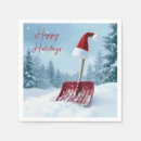 Recherche de neige serviettes Rouge