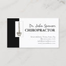 Recherche de chiropractor cartes visite Thérapeute