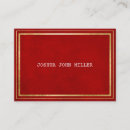 Recherche de rouge royal cartes visite Noir