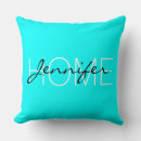 Recherche de vert bleu coussins Tendance
