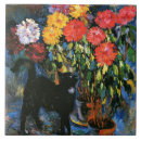 Recherche de art chat noir carreaux Animal