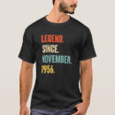 Suche nach legende seit 1956 tshirts Jahr