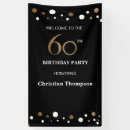 Suche nach 60 geburtstag banner Gold und schwarzes