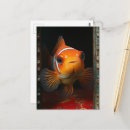 Recherche de poissons rouges cartes postales Fantastique