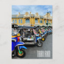 Recherche de tuk de tuk cartes postales Thaïlandais