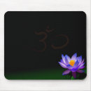 Recherche de lotus bleu tapis souris Méditation