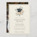 Recherche de brunch graduation invitations Élégant