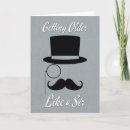 Recherche de moustache anniversaire cartes Humoristique