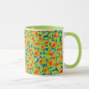 Recherche de style campagnard tasses Floral
