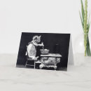 Recherche de cuisine vintage vœux cartes Chat