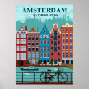 Suche nach amsterdam reise poster Tourismus